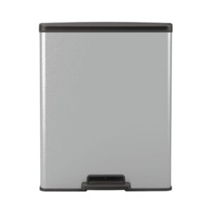 Curver Decobin Pedaalemmer 65L Zilver Metallic