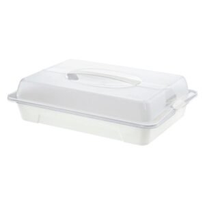 Rotho Fresh Partybutler Serveertray 43.5X11X29.5 Cm Wit/Transparant