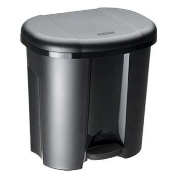 Rotho Pila Pedaalemmer Afvalscheider 2X10L Zwart