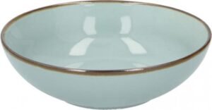 Soepkom 18X5,5 Cm Keramiek Mintblauw