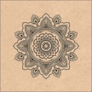 Ambiente Servetten 33X33Cm Mandala Nature 20 Stuks