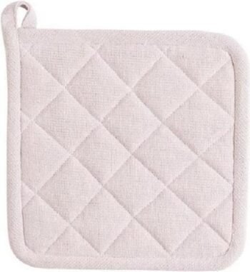 Linen&More Linen & More 2 Stuks Pannenlappen Soft Pink