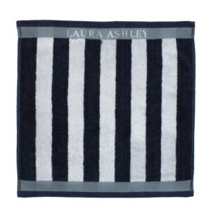 Laura Ashley Keukendoek Midnight Stripe 50X50 Cm Donkerblauw