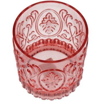 Tumbler Beker 8.9X9.5 Cm Roze/Transparant