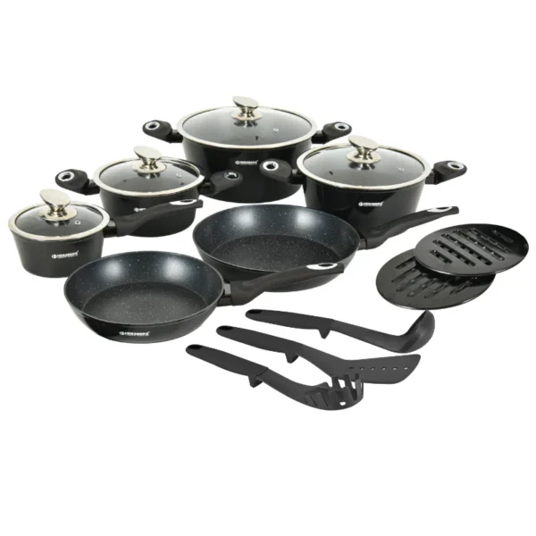Herzberg-HG-METBK15-15-Pieces-Marble-Coated-Cookware-Set-Black-HG-METBK15-1.webp