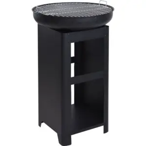 Bbq Grillplaat Met Opslag – Hoog Model