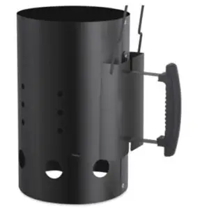 Brikettenstarter Xl Met Hitteschild – Luxe Uitvoering – Zwart