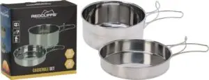 Redcliffs Kampeer Pannen – Rvs – 2 Stuks