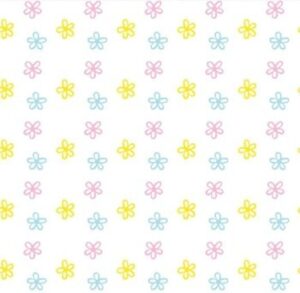 Duni Paasservet Bloemen Multi 33X33 Cm