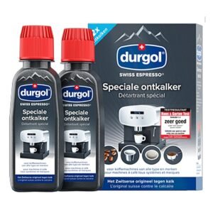 Durgol Swiss Espresso Ontkalkingsmiddel Voor Koffiezetapparaten 2X125 Ml