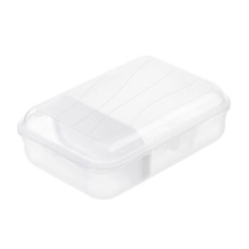 Rotho Fun Lunchbox Met Verdeelschotje 0.9L Transparant