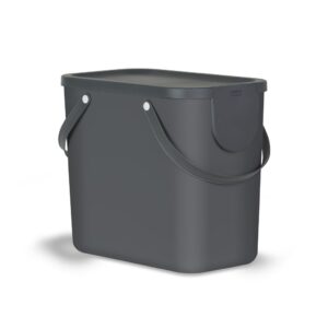 Rotho Albula Afvalscheidingsprullenbak 25L Antraciet