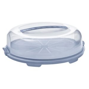 Rotho Fresh Taartdoos 34.5X35.5X11.6 Cm Horizon Blauw/Transparant