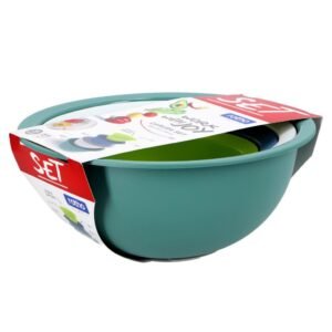 Rotho Caruba Schalenset Met Vergiet 4-Delig