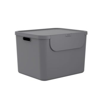 Rotho Albula Afvalscheider 55L Antraciet