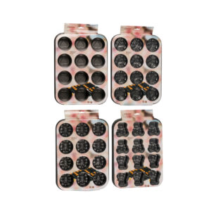 Lifetime Muffin-Bakvorm 43.5X28.4 Cm Zwart Assorti