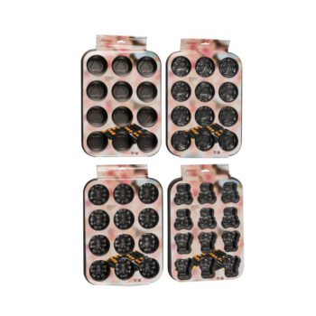 Lifetime Muffin-Bakvorm 43.5X28.4 Cm Zwart Assorti