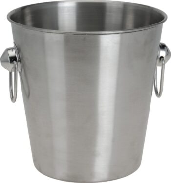 Excellent Houseware Champagnekoeler/Ijsemmer 3L Zilver Rvs D20 Cm