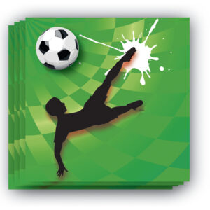 Basic Sportieve Goal Servetten 20 Stuks