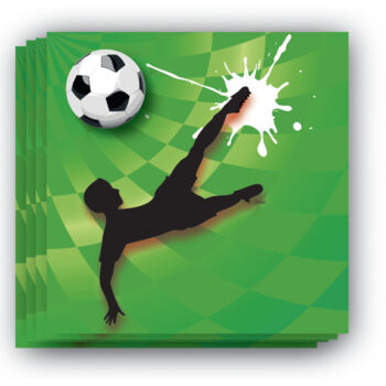 Basic Sportieve Goal Servetten 20 Stuks