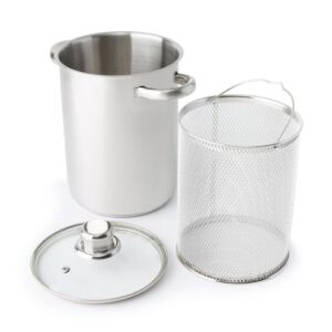 Imperial Kitchen Asperge-Pastapan 19X14 Cm Rvs