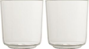 Gusta Fika Waterglas Waterglazen 8,6 Cm Set 2 Stuks