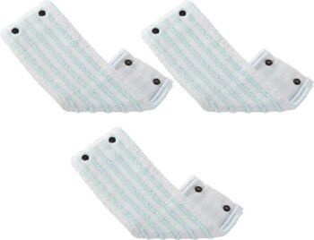 Leifheit Clean Twist M/Combi Clean M Vloerwisser Vervangingsdoek Met Drukknoppen Micro Duo33 Cm Set Van 3