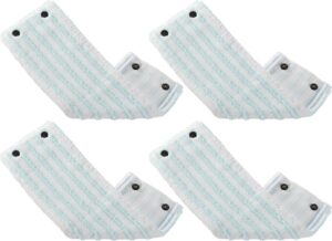 Leifheit Clean Twist Xl/Combi Clean Xl Vloerwisser Vervangingsdoek Met Drukknoppen Micro Duo 42 Cm Set Van 4