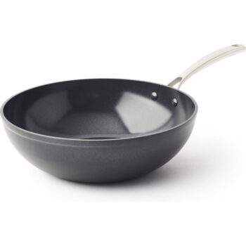 Bk Superior Ceramic Wokpan 30 Cm Zwart