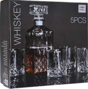 Whiskeyset – Karaf Met 4 Glazen – Budgetline