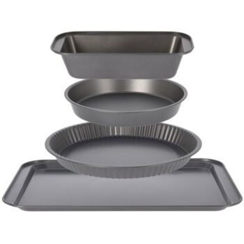 La Cucina Bakvormen Set - 4 Delig - Diverse Maten