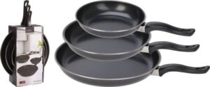 Excellent Houseware Koekenpannenset 3-Delig – Budgetline