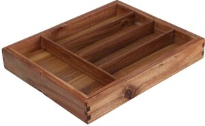 Bestekbak Acacia – Uitschuifbaar