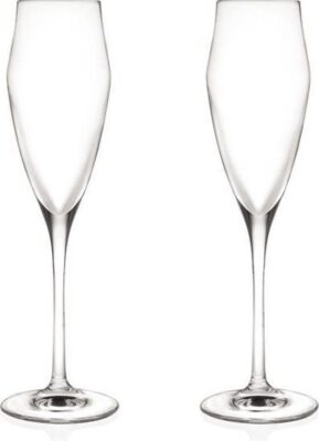 Bergner Masterpro Champagneglazen - Fluitglazen - 18.2Cl - Kristalglas - 2 Stuks
