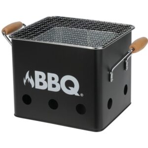 Bbq Kubus – Mini-Barbecue – Mat Zwart – 18X15Xh15Cm