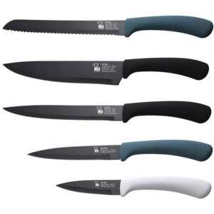 Renberg 5-Delige Messenset – Color Slice