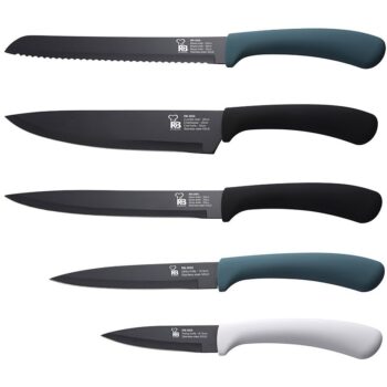 Renberg 5-Delige Messenset - Color Slice