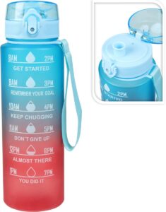Excellent Houseware Motivatie Waterfles – Drinkfles 1 Liter