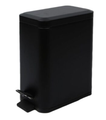 Afvalemmer - Zwart - 5 Liter