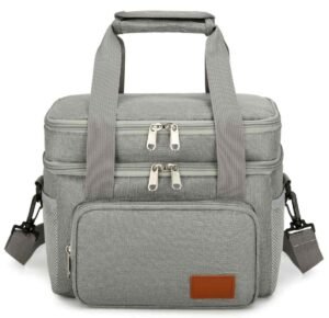 Ceruzo Geïsoleerde Koeltas – Lunchtas 14 Liter – Grijs