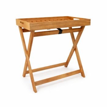 Ceruzo Bijzettafel Malibu - Inklapbaar Met Afneembaar Dienblad - 50 X 30 X 50 Cm