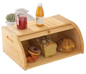 Ceruzo Broodtrommel Met Rolluik – Bamboe