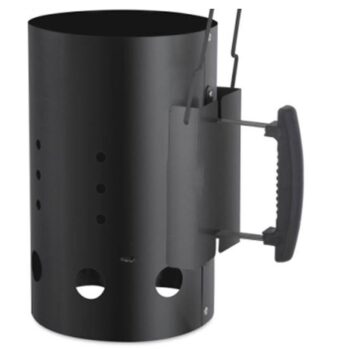 Brikettenstarter Xl Met Hitteschild - Luxe Uitvoering - Zwart