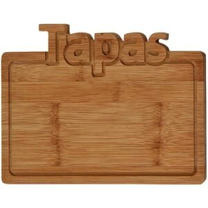 Excellent Houseware Bamboe Snijplank -Tapas – 25X17Cm