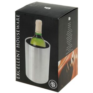 Excellent Houseware Rvs Dubbelwandige Wijnkoeler