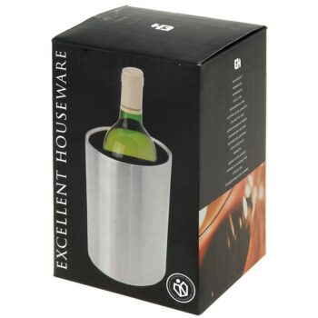Excellent Houseware Rvs Dubbelwandige Wijnkoeler