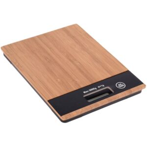 Excellent Houseware Digitale Keukenweegschaal – Bamboe