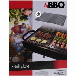 Bbq Barbecue Rvs Grillplaten – 2 Stuks